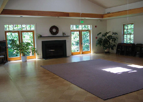 Large room, bright and airy