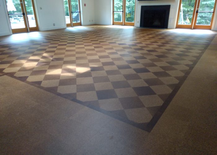 Cork floor