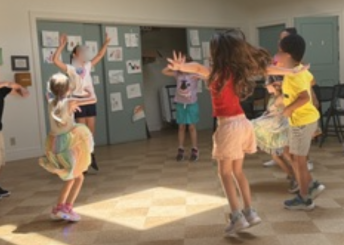 Re-touched_JumpingKids Children practicing for “You’re a Good Man, Charlie Brown.”